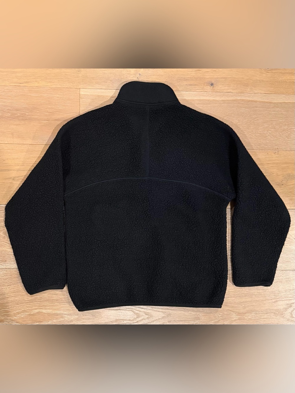 Aritzia Women’s TNA Logo Quarter Zip Fleece Pullover Size Small - Picture 4 of 9